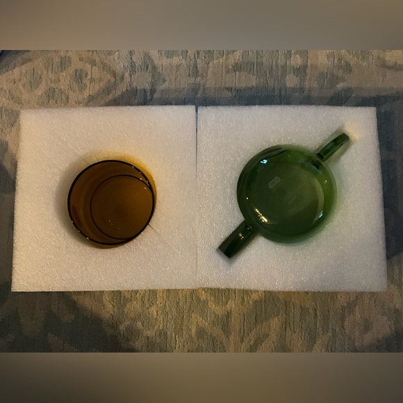 Disney Star Wars the Mandalorian Grogu Baby Yoda Stackable Drinking Glasses NIB - Picture 3 of 5